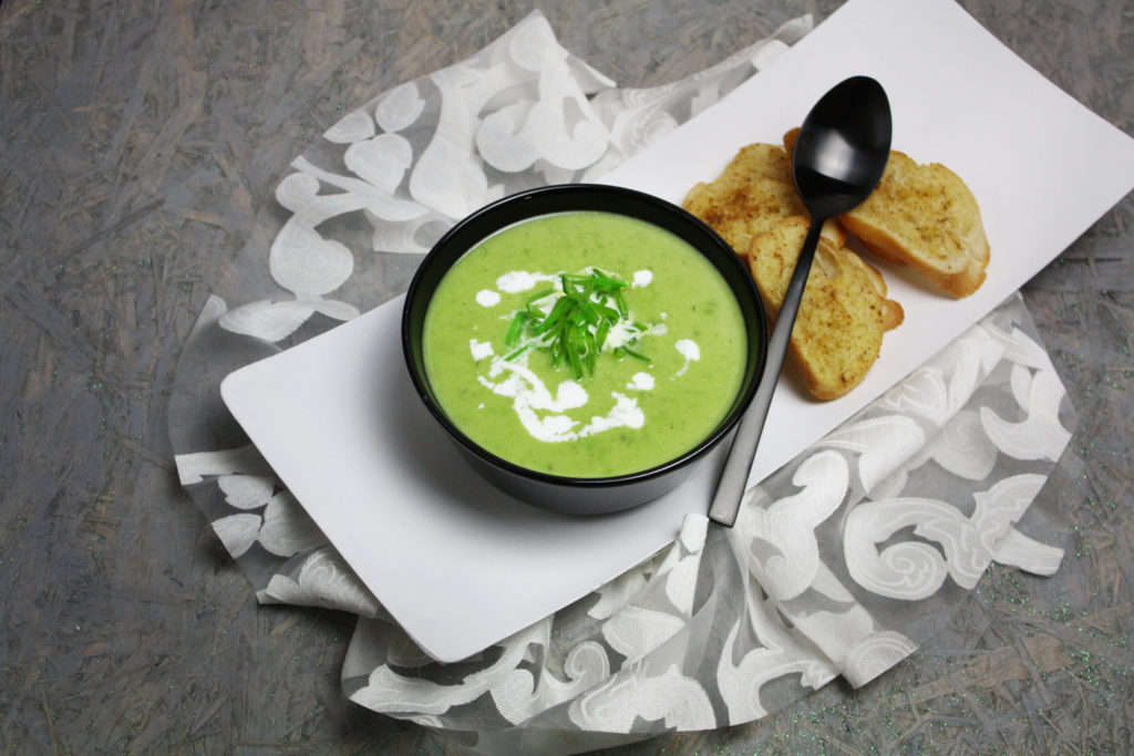 Pfiffige Zuckerschoten-Suppe | Toastenstein