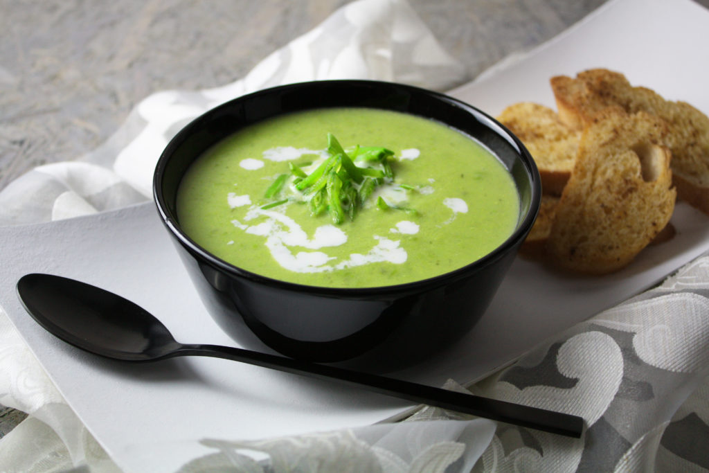 Pfiffige Zuckerschoten-Suppe | Toastenstein