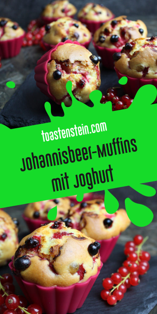 Johannisbeer-Muffins mit Joghurt | Toastenstein