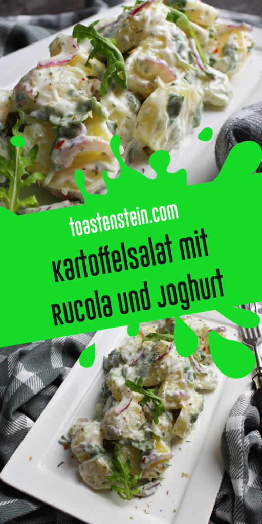 Kartoffelsalat mit Rucola und Joghurt | Toastenstein