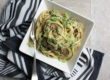 Cremige Pasta mit Pilzen und Pak Choi