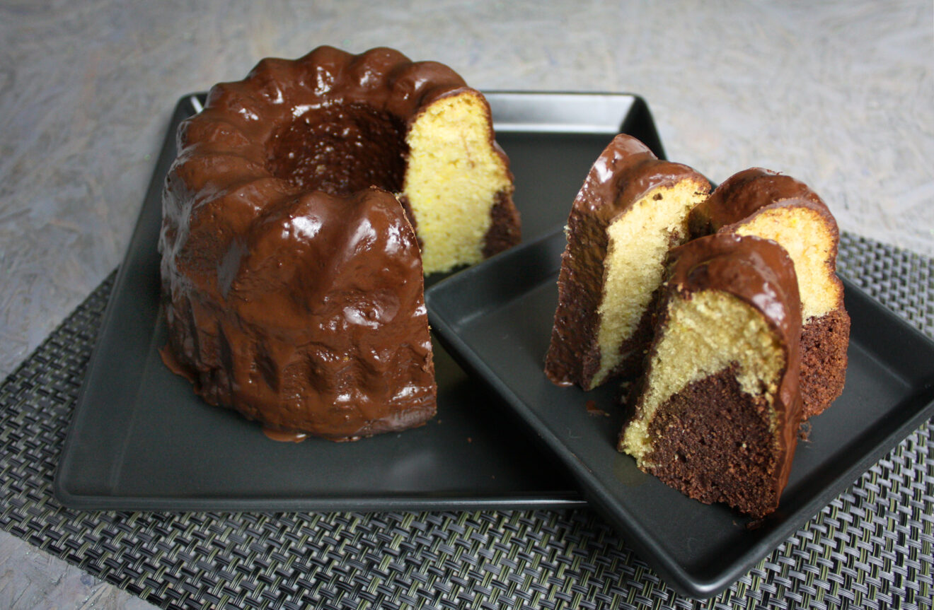 Vegan und lecker - Klassischer Marmorkuchen | Toastenstein.com