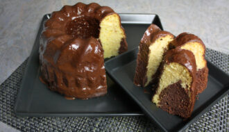 Vegan und lecker - Klassischer Marmorkuchen