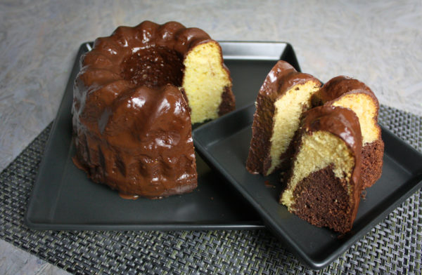 Vegan und lecker – Klassischer Marmorkuchen Vegan und lecker - Klassischer Marmorkuchen