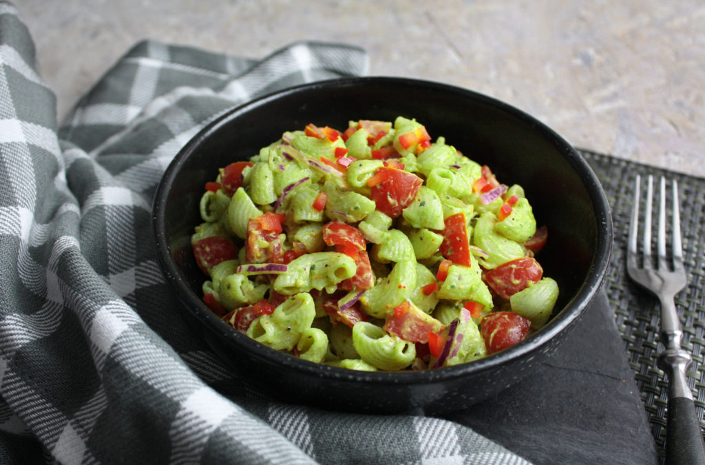 Simpel und gut - Guacamole-Pasta-Salat | Toastenstein