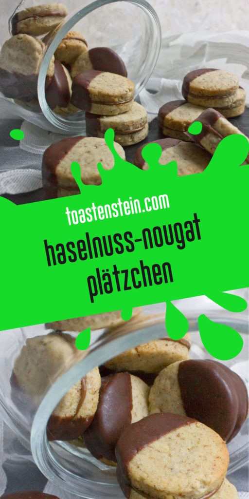 Schokoladige Haselnuss-Nougat-Plätzchen | Toastenstein