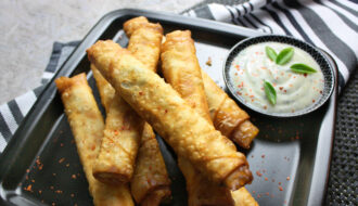 Knusprig vegane Sigara-Börek