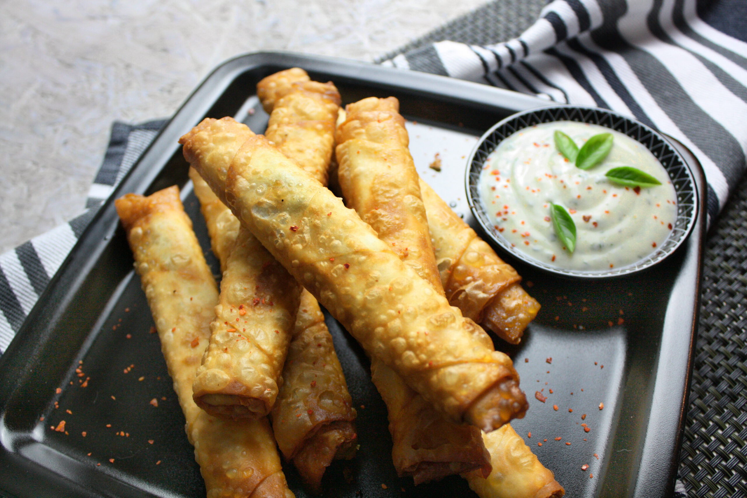 Knusprig vegane Sigara-Börek