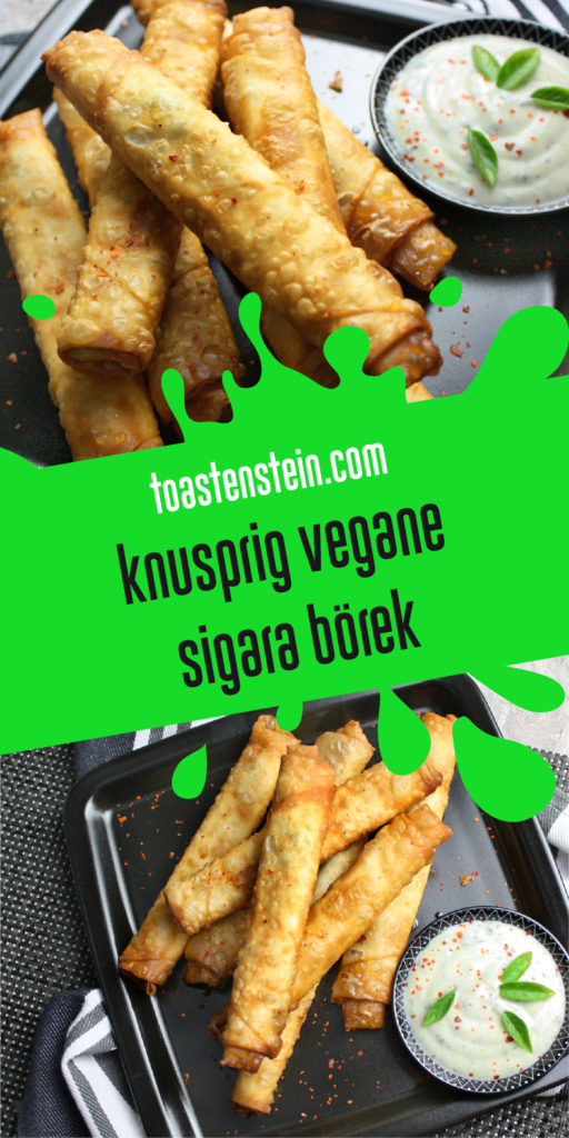 Knusprig vegane Sigara-Börek | Toastenstein