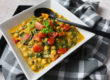 Cremiges Spinat-Curry mit Kichererbsen