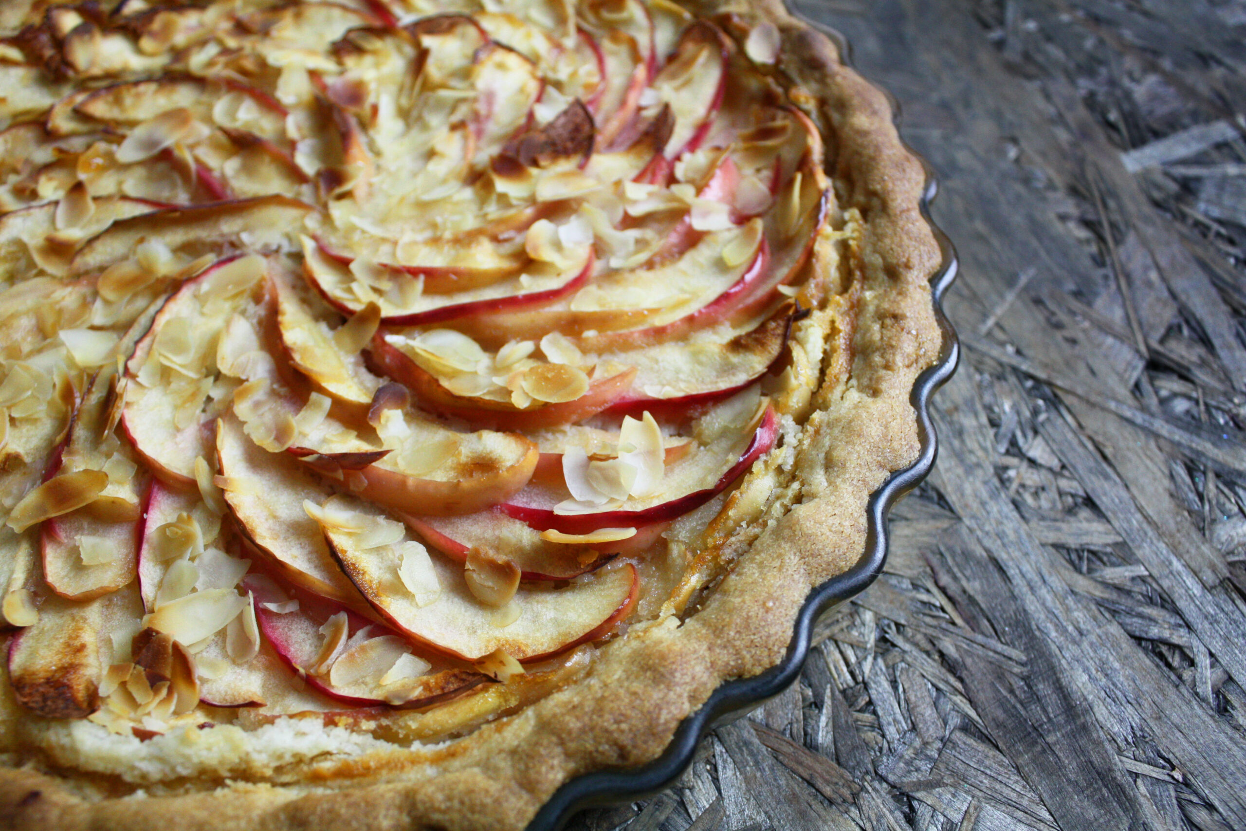 Apfel-Marzipan-Tarte