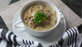 Champignon-Suppe