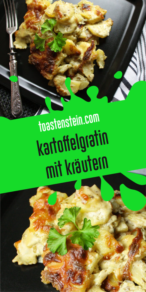 Kartoffelgratin mit Kräutern und Hefeschmelz | Toastenstein