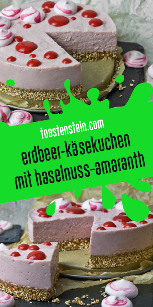 Frostiger Erdbeer-Käsekuchen | Toastenstein