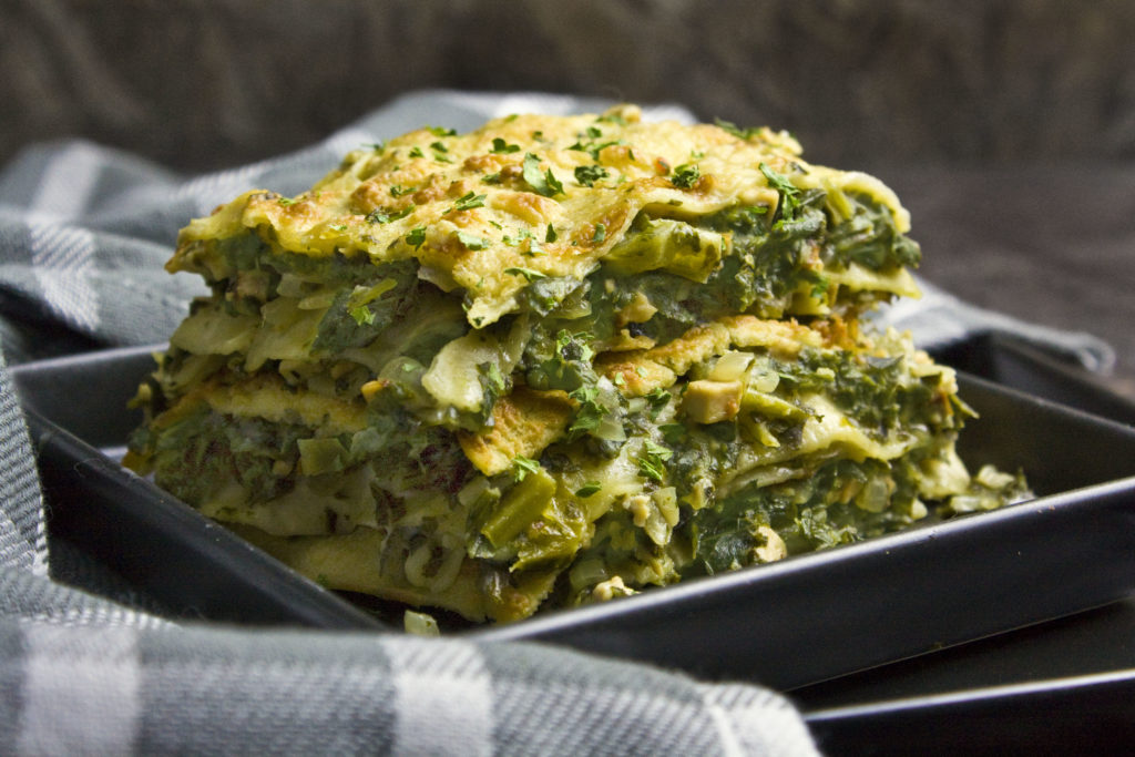 Grünkohl-Lasagne mit Bechamel-Sauce | Toastenstein