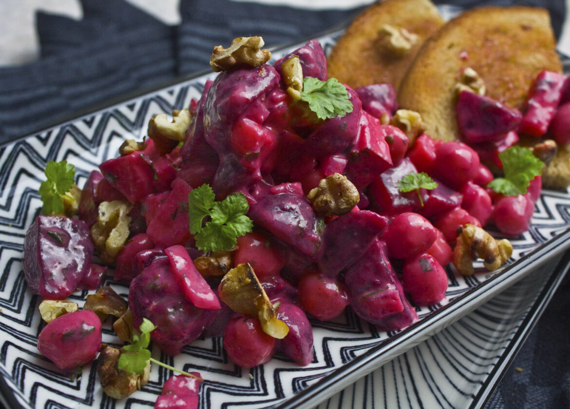 Die Party kann beginnen – Bunter Konfetti-Salat - Toastenstein.com