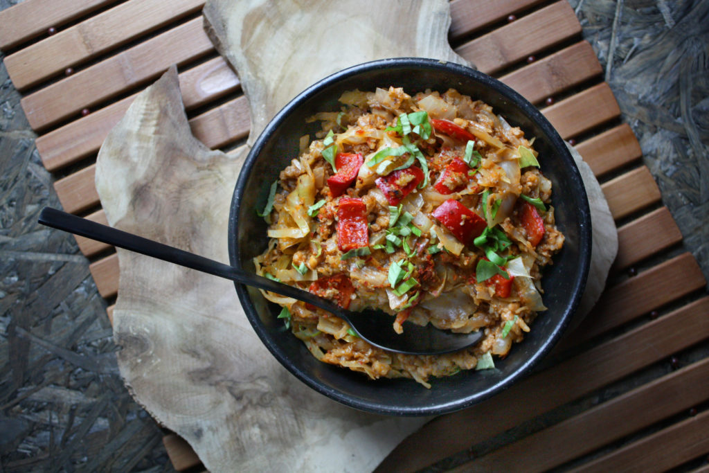 Deftiges Jambalaya mit Weißkohl | Toastenstein