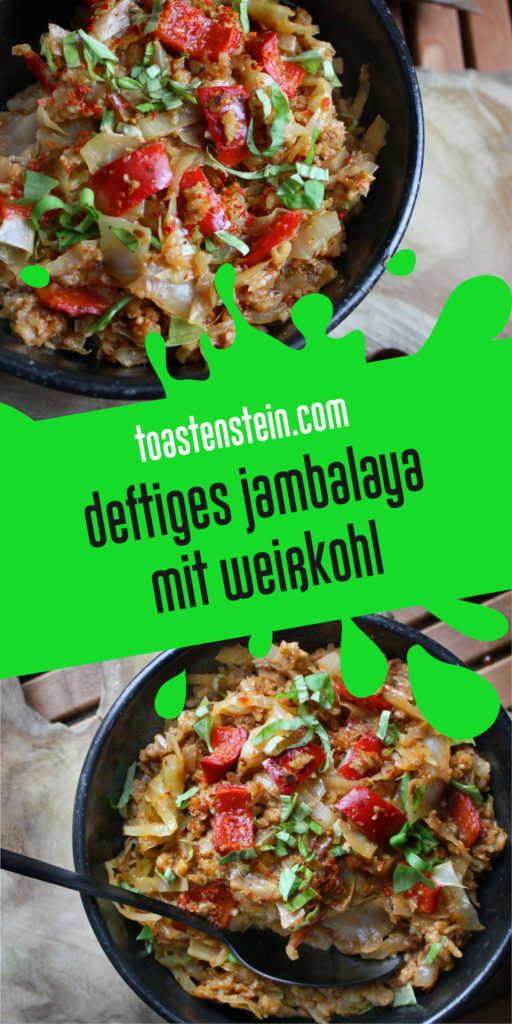 Deftiges Jambalaya mit Weißkohl | Toastenstein