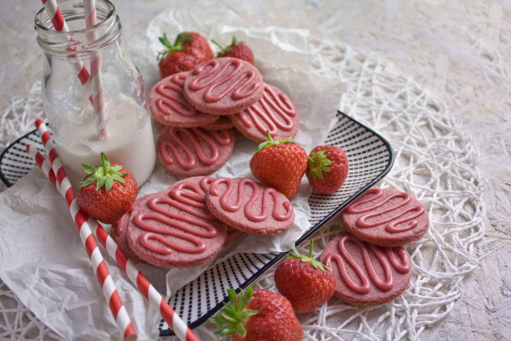 Erdbeer-Mandel-Kekse | Toastenstein
