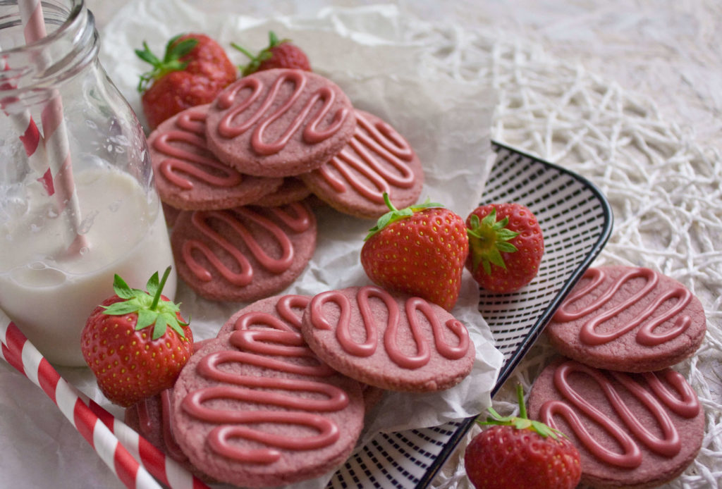 Erdbeer-Mandel-Kekse | Toastenstein