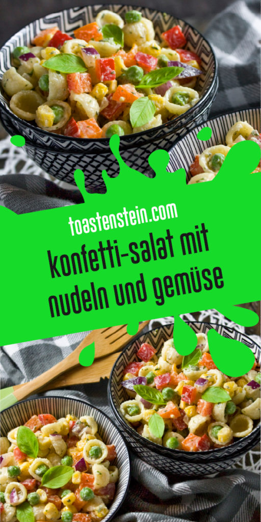 Bunter Konfetti-Salat