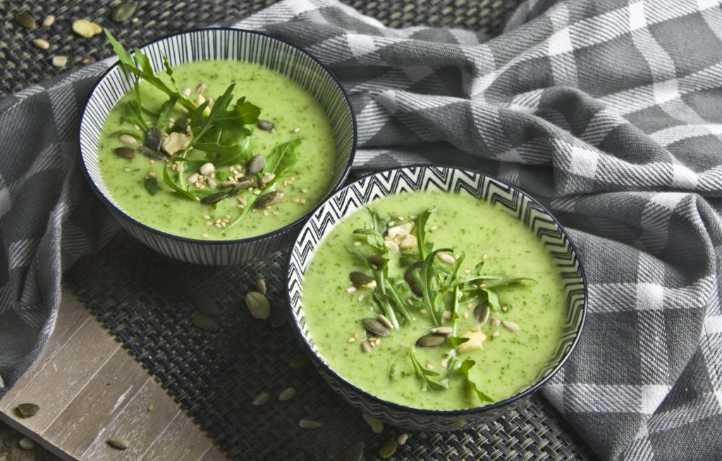 Rucola-Kresse-Suppe