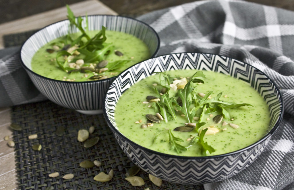 Rucola-Kresse-Suppe