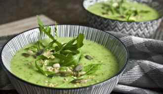 Rucola-Kresse-Suppe