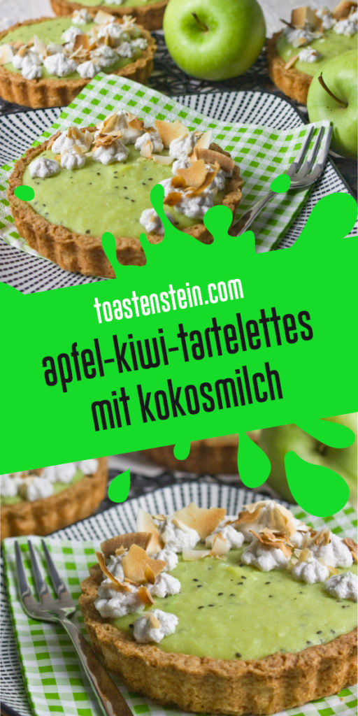 Apfel-Kiwi-Tartelettes