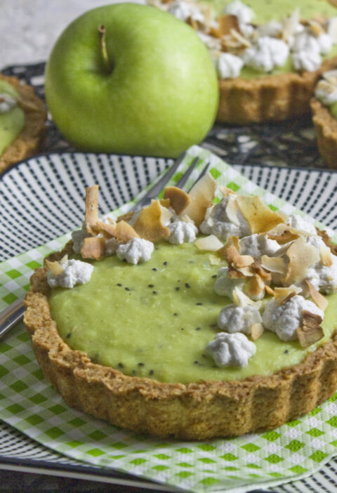 Apfel-Kiwi-Tartelettes