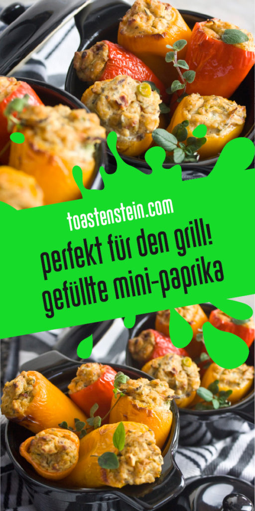 Gefüllte Mini-Paprika