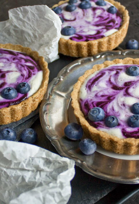 Blaubeer Joghurt Törtchen Toastenstein