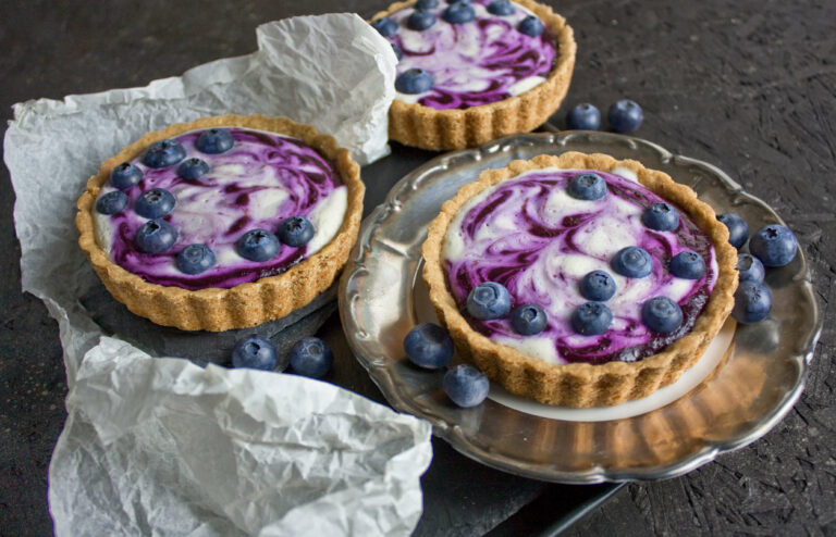 Blaubeer Joghurt Törtchen Toastenstein