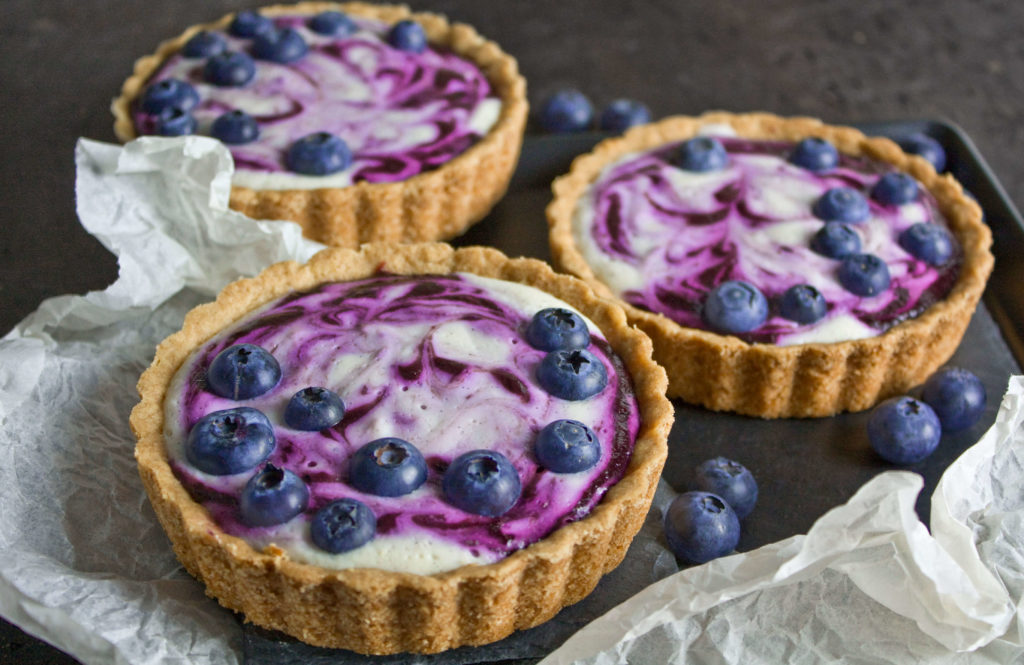 Blaubeer-Joghurt-Törtchen Toastenstein