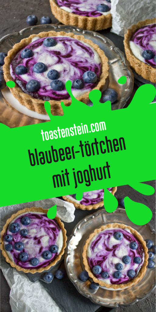 Blaubeer-Joghurt-Törtchen Toastenstein