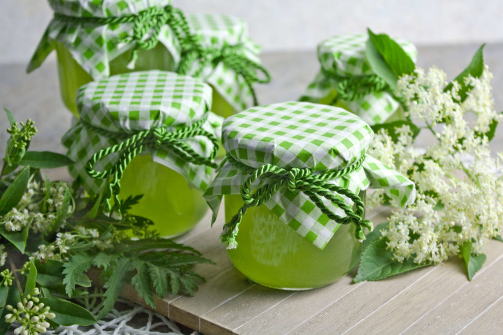 Spritziges Waldmeister-Gelee mit Hugo - Toastenstein.com