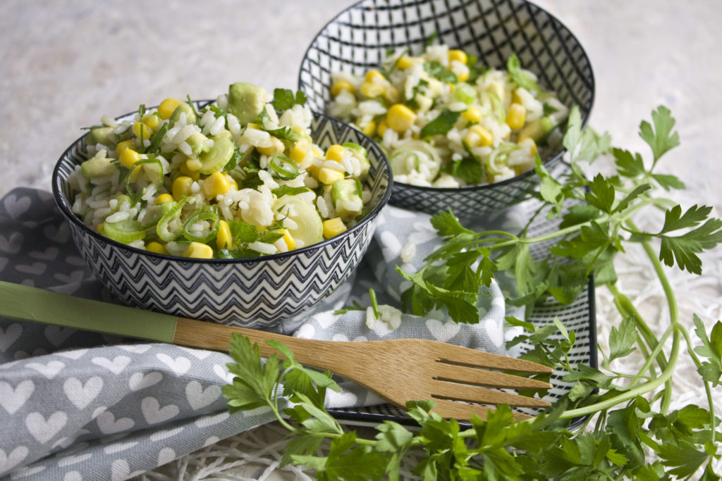 Reis-Mais-Salat mit Limetten-Dressing | Toastenstein