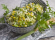 Reis-Mais-Salat mit Limetten-Dressing