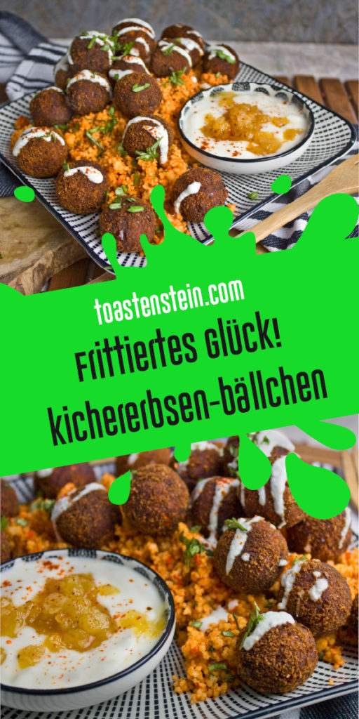 Würzige Kichererbsen-Bällchen | Toastenstein