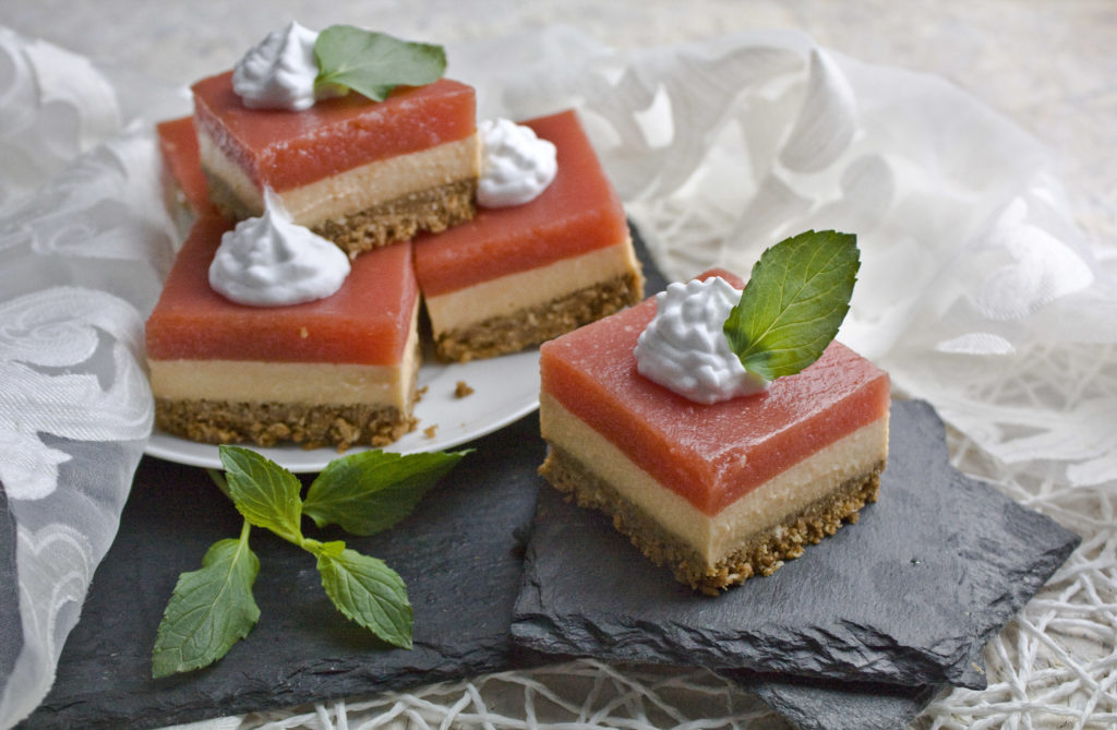 Vegane Melonen-Schnitten, Toastenstein