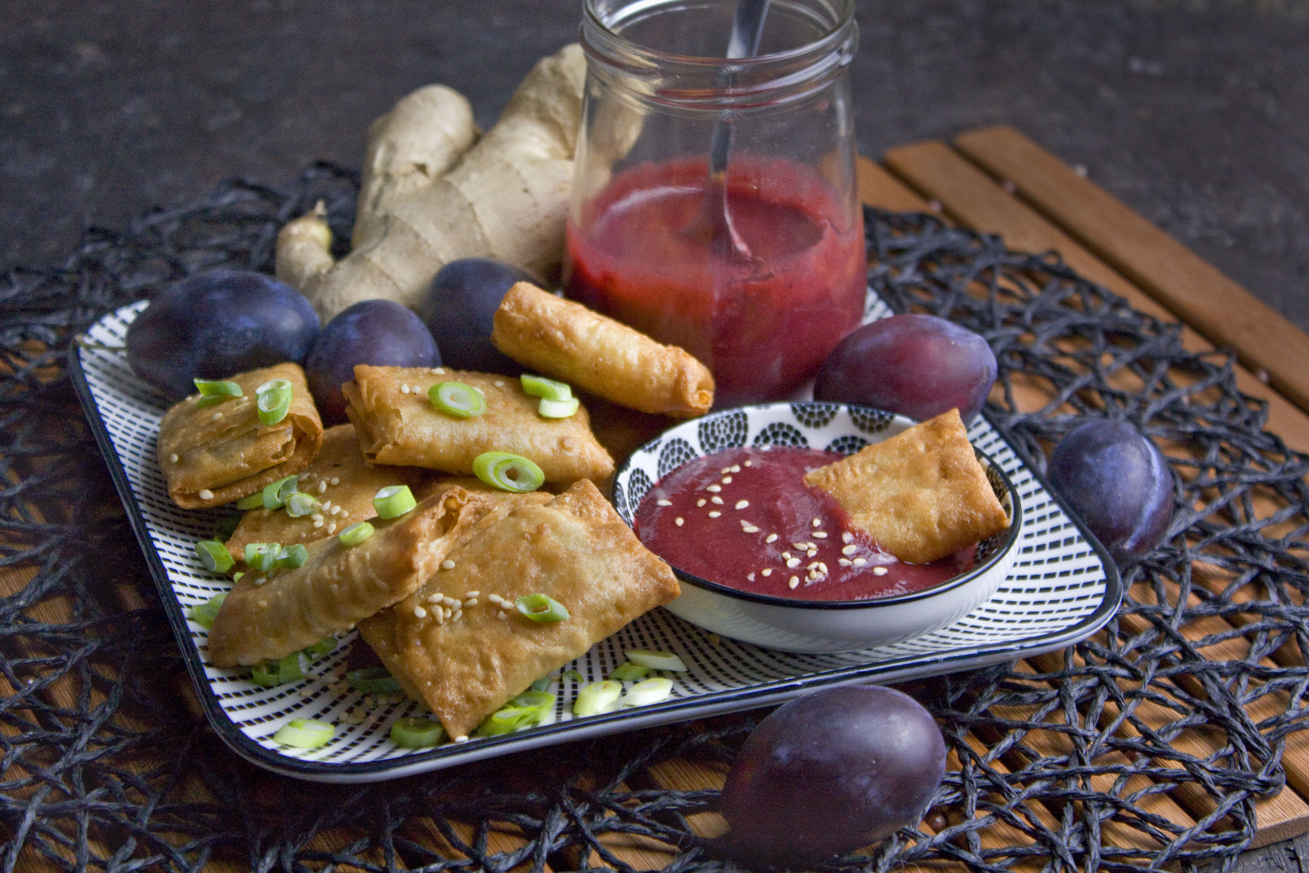 Asiatische Pflaumen-Sauce mit Ingwer - Toastenstein.com