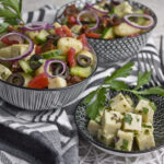 Gnocchisalat mit Kichererbsen-Feta