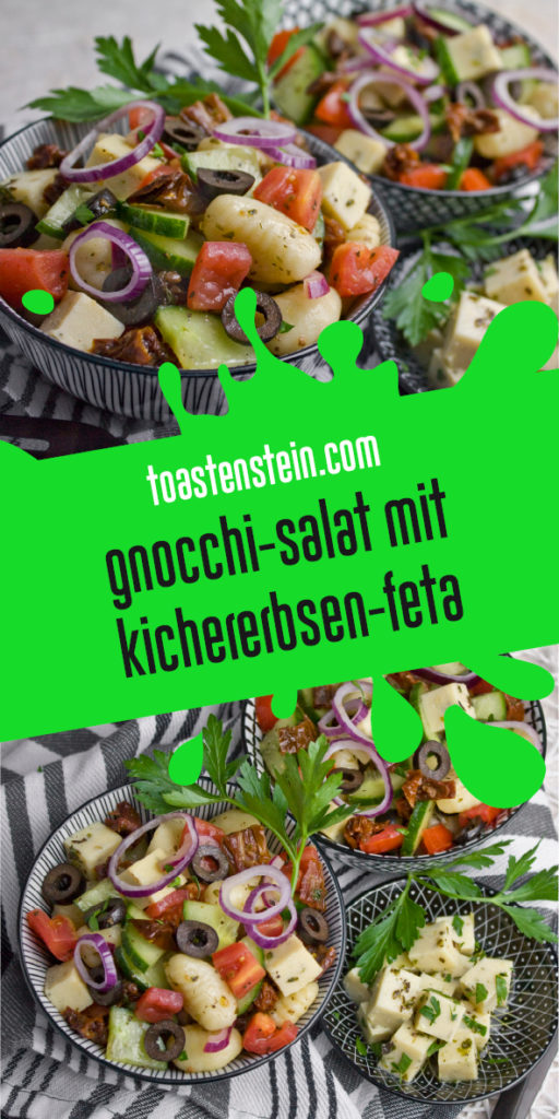 Gnocchisalat mit Kichererbsen-Feta | Toastenstein