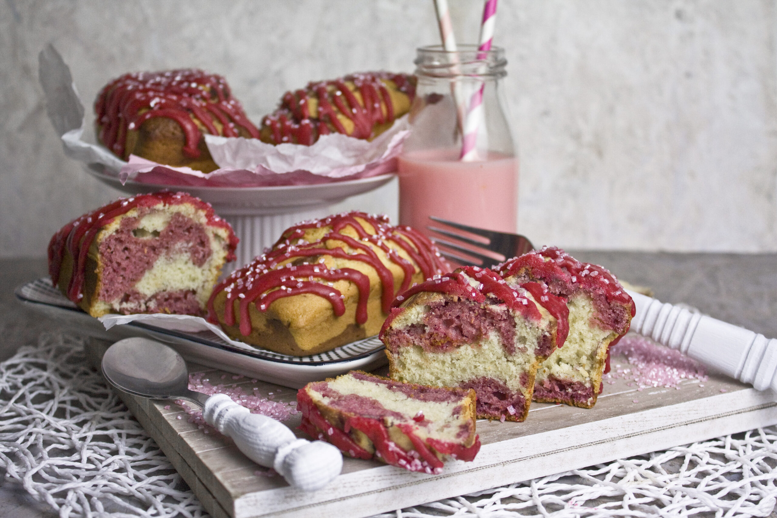 Himbeer-Marmorkuchen – Klassiker mit Twist