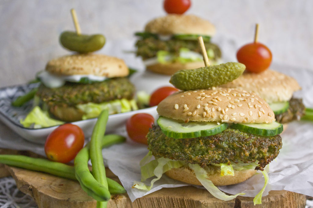 Grüne-Bohnen-Sliders | Toastenstein