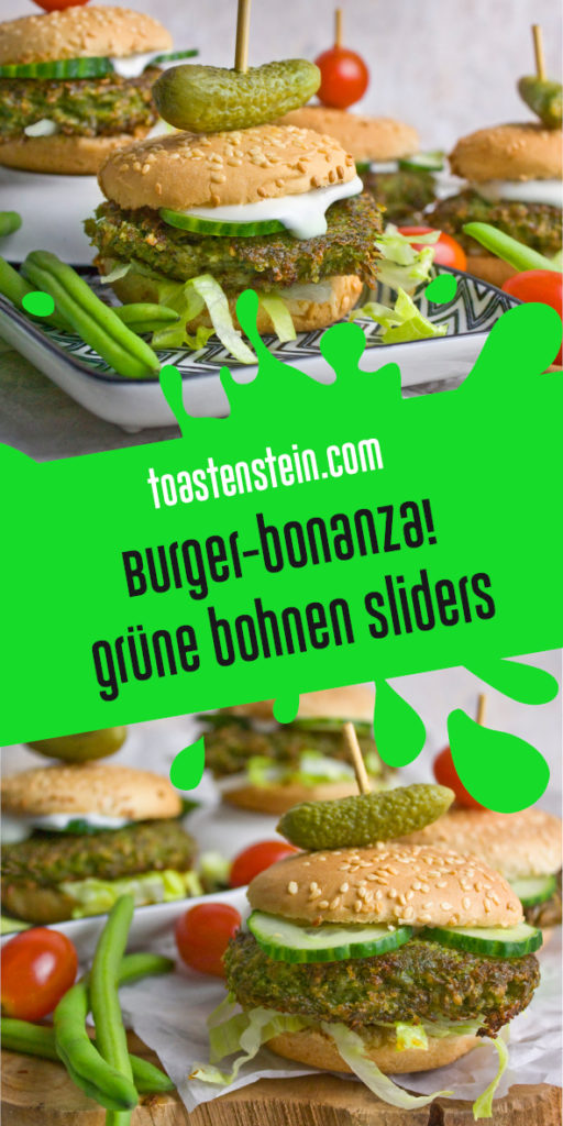 Grüne-Bohnen-Sliders | Toastenstein