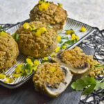 Kräuter-Buchweizen mit Tomaten-Auberginen-Ragout