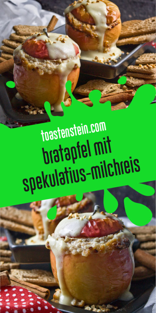 Bratäpfel mit Spekulatius-Milchreis | Toastenstein