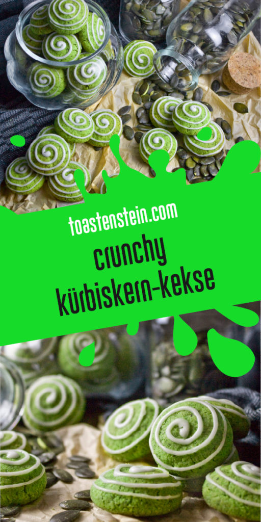 Knusprig-krümelige Kürbiskern-Kekse | Toastenstein
