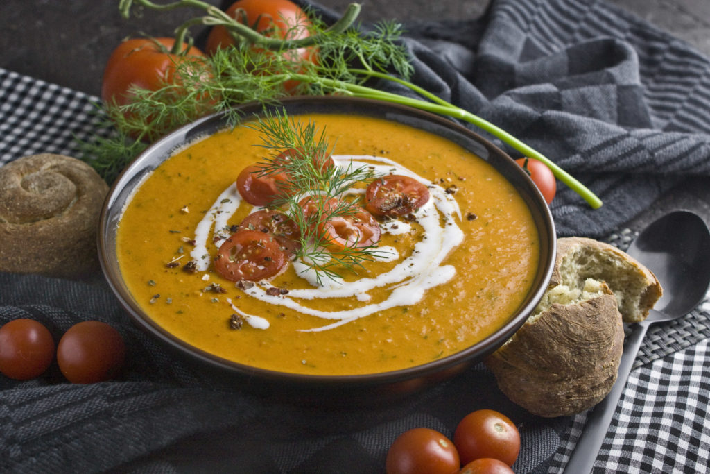 Dill-Tomaten-Suppe – Die Valentinstagssuppe | Toastenstein